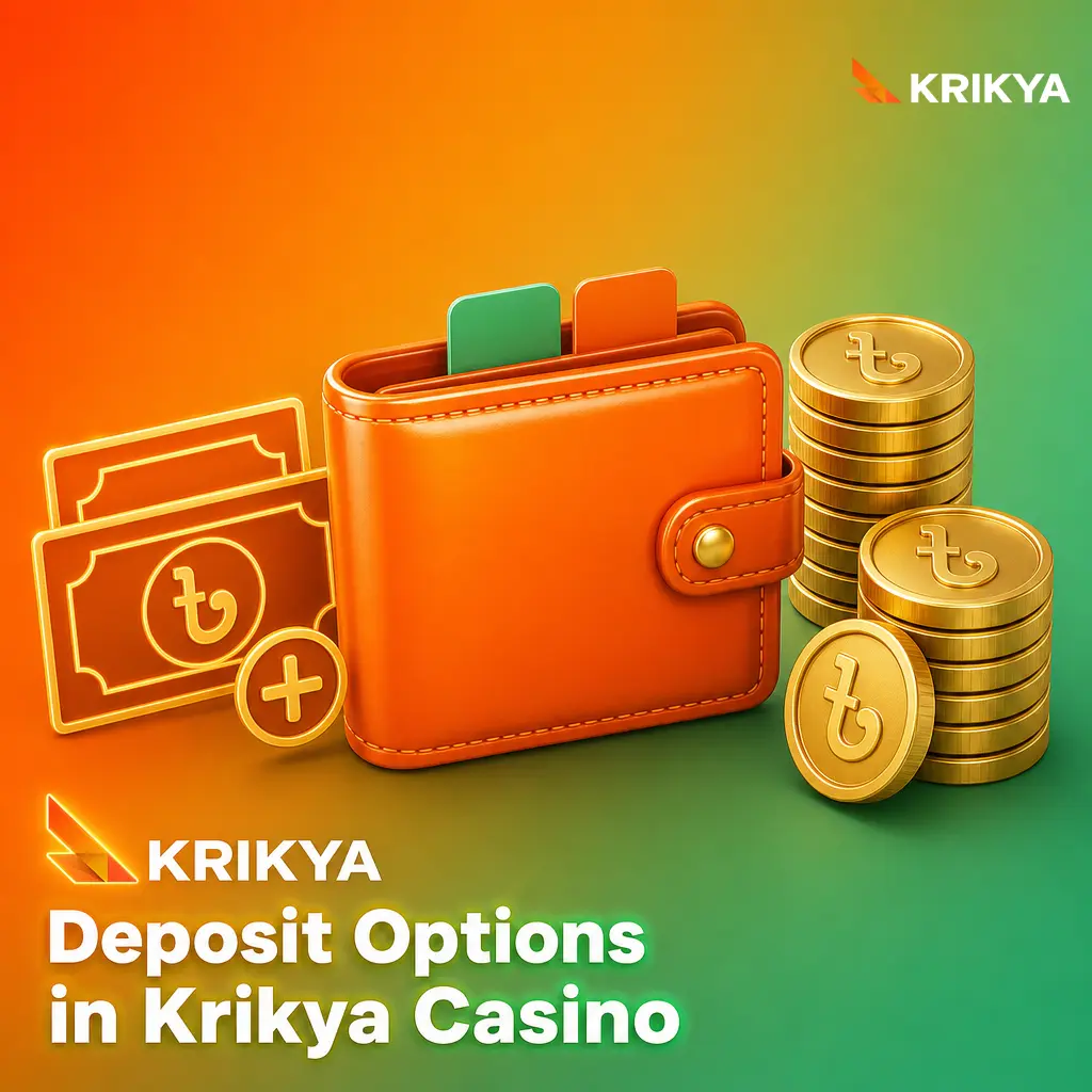 Krikya Casino deposit methods