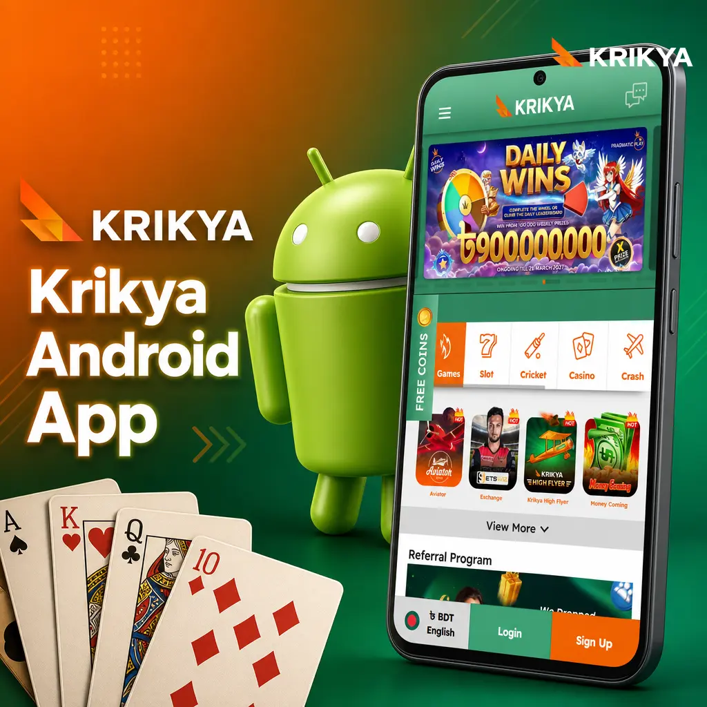 Krikya Android app APK installation screen