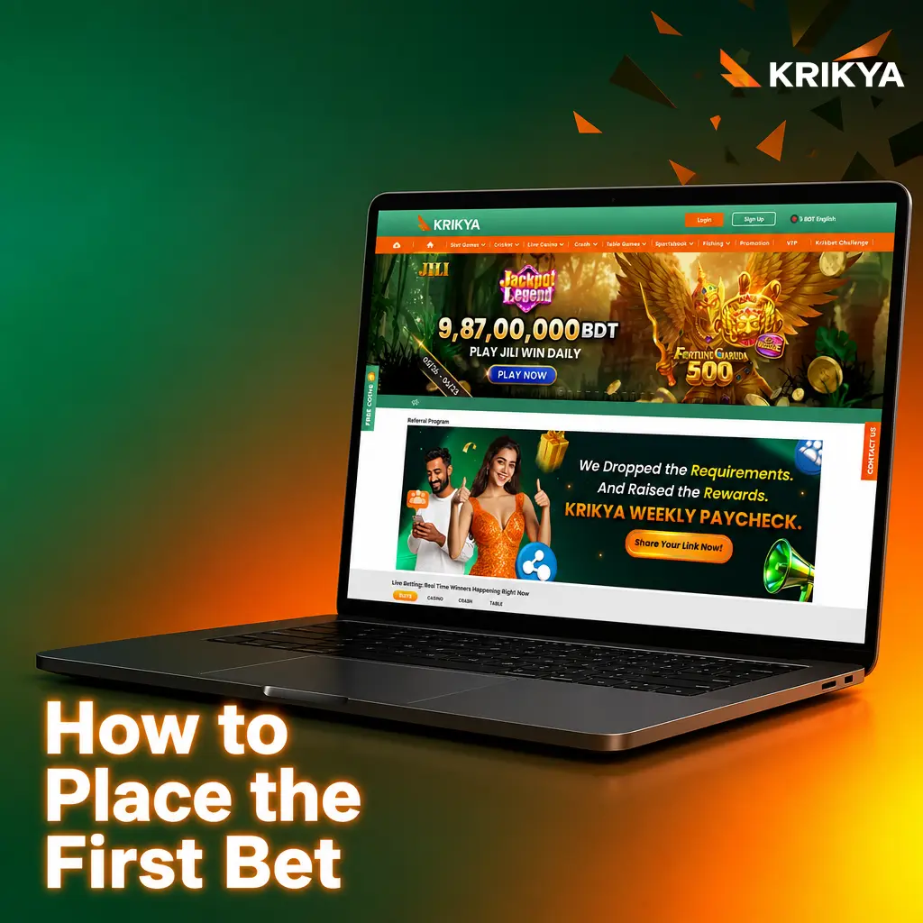 Bettor reviewing bet type options on a betting slip