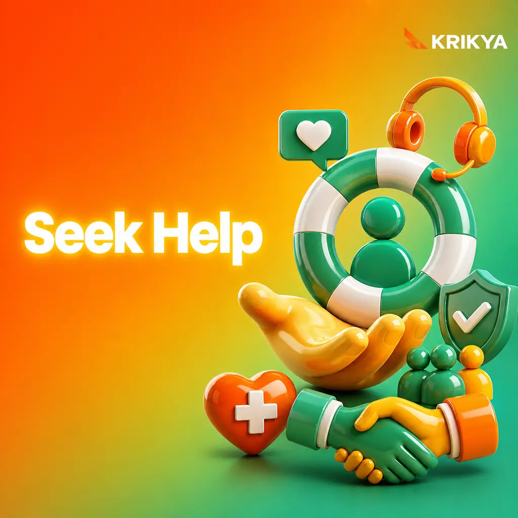 Player reaching out for help with gambling concerns