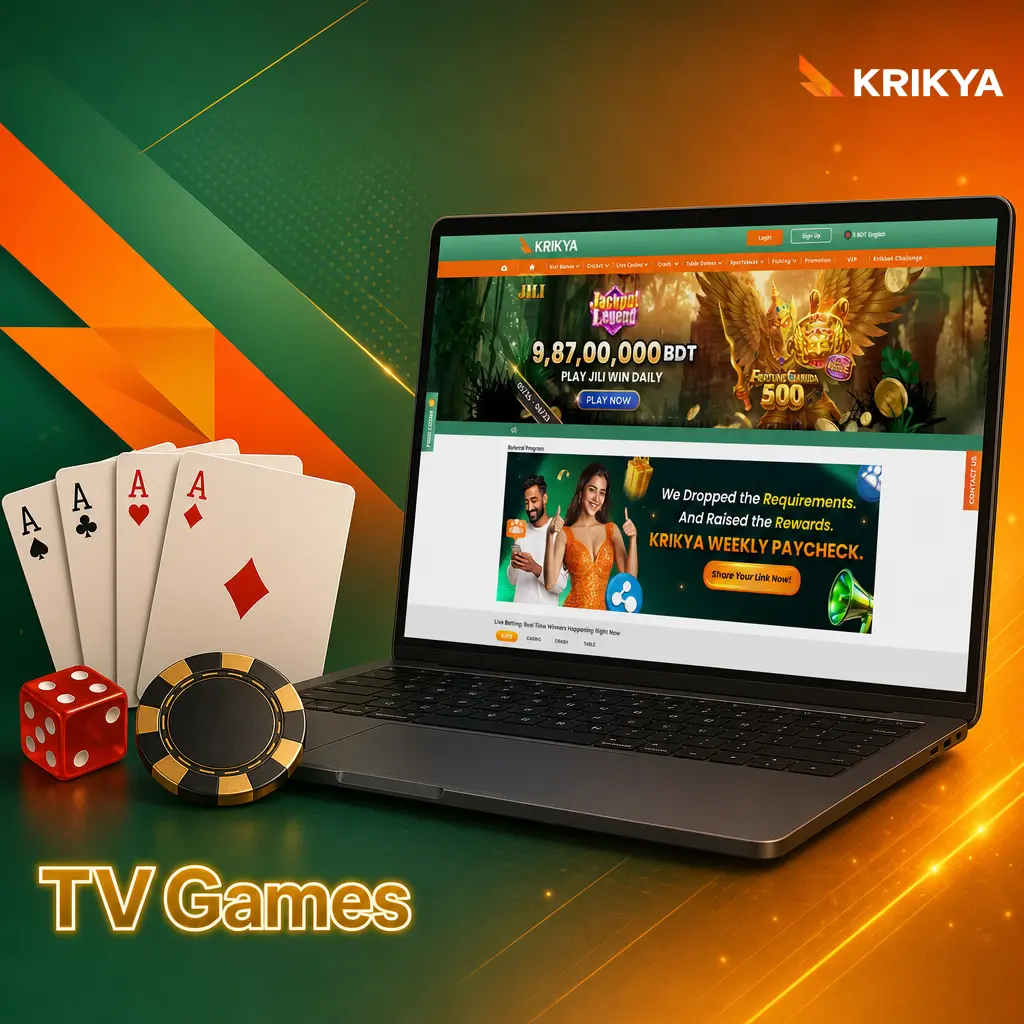 TV Games gameshow style broadcast
